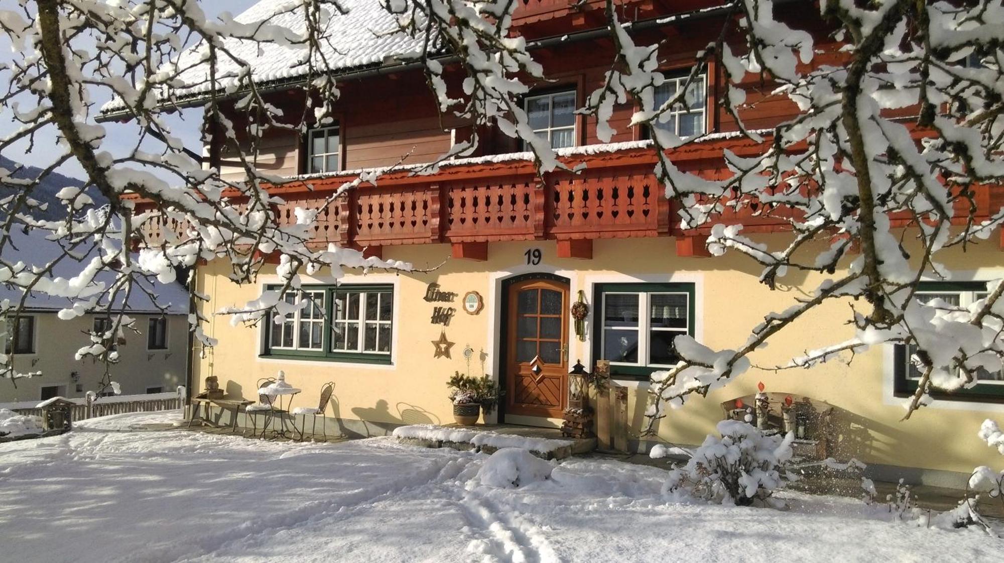 Linarhof Apartment Urlaub Am Bio Bauernhof Haus Exterior foto