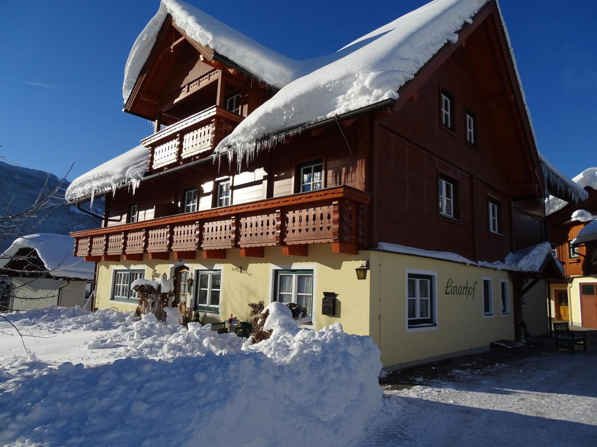 Linarhof Apartment Urlaub Am Bio Bauernhof Haus Exterior foto