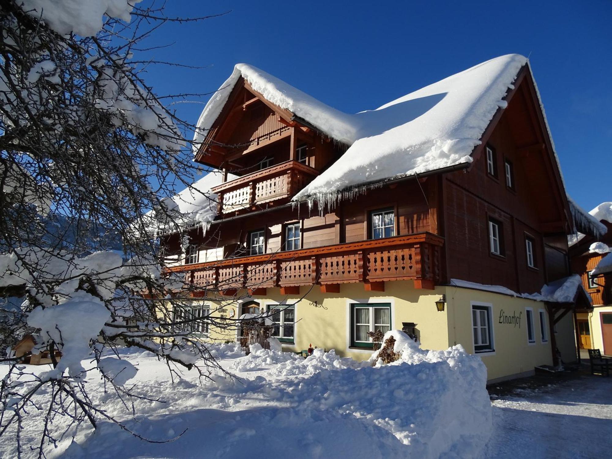 Linarhof Apartment Urlaub Am Bio Bauernhof Haus Exterior foto