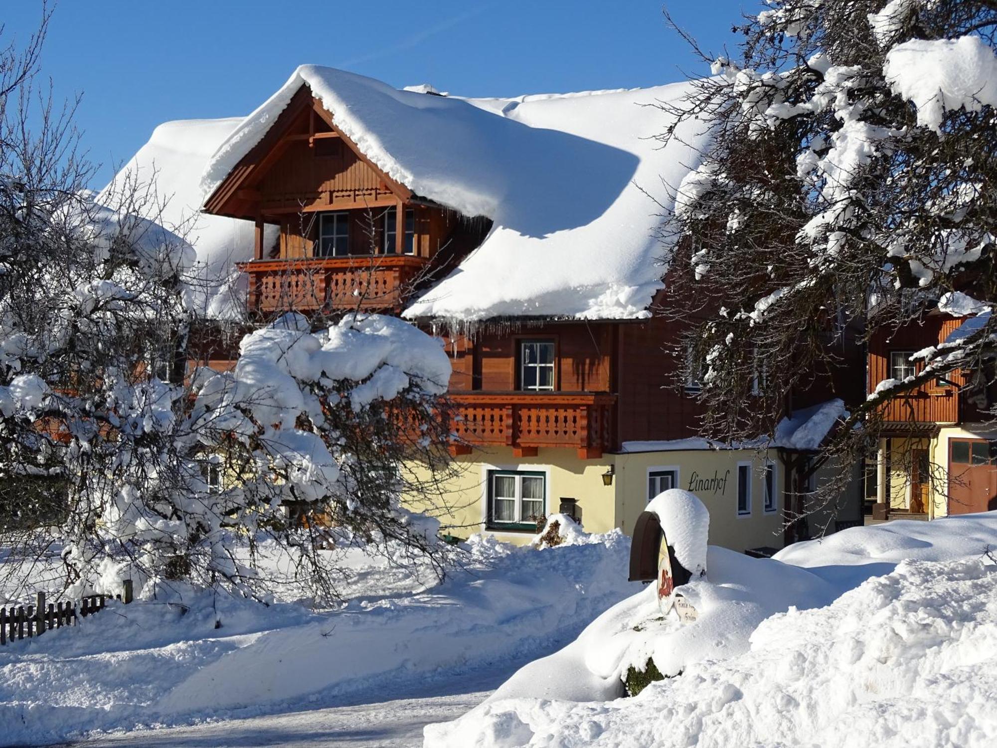 Linarhof Apartment Urlaub Am Bio Bauernhof Haus Exterior foto